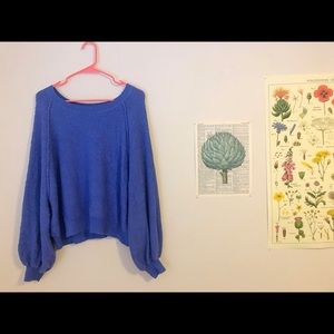 Free People Found My Friend Sweatshirt - Lavender